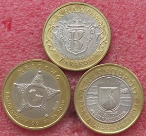 городские дукаты Мронгово,Краков,Краснобруд,Польша