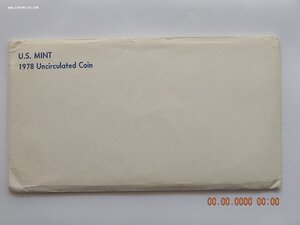 Набор монет США 1978 г. - UNC .
