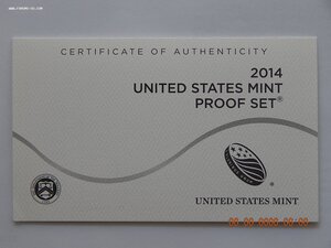 Нобор монет США 2014 г. - PROOF . - 14 монет.