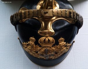 Каска офицерская ПМВ, футляр.