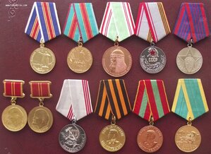 целина,50 лет милиции,ветеран ВС,ЗПНГ,ЗДТ и много других