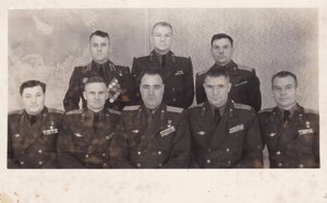 Старшие офицеры ВВС СССР. 4 Героя Советского Союза.