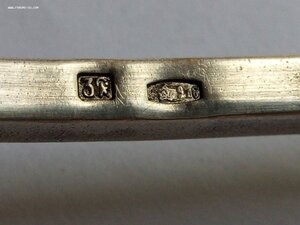 Ложка свадебная 916 проба