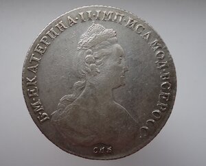 1 рубль 1782 г.