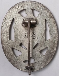 Общий знак "За атаку" кл. RS / коллекционный сохран /.