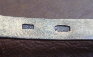 Набор чайных ложек. Серебро 875. СССР.