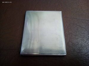 Серебряный портсигар. 835 пр. 124 гр. Отличный.