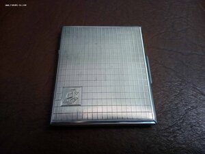 Серебряный портсигар. 835 пр. 124 гр. Отличный.