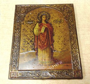Икона Святая Варвара- Жако