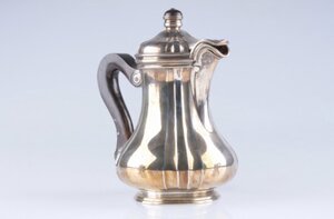 Сервиз чайный, массивный! Бельгия. Серебро! 2 700 гр! Супер