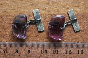 Запонки. СССР. Крупные. Серебро 875, со звездй