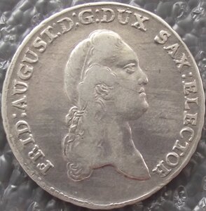 2/3 талера 1783,Саксония