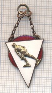 КОНЬКОБЕЖНЫЙ СПОРТ Г.А. Свенсон Жетон ЛЮКС!