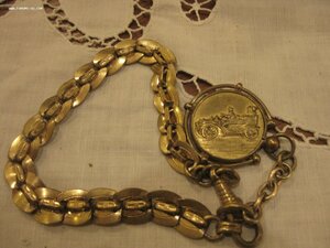 Винтажный мужской браслет с шатленом. МПЦ 1000 р.