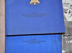 Книги (альбомы) Олимпиада 1936 1 и 2 часть