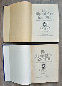 Книги (альбомы) Олимпиада 1936 1 и 2 часть