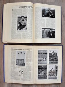 Книги (альбомы) Олимпиада 1936 1 и 2 часть