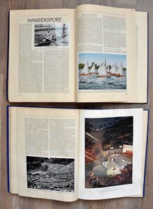 Книги (альбомы) Олимпиада 1936 1 и 2 часть