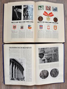 Книги (альбомы) Олимпиада 1936 1 и 2 часть