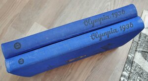 Книги (альбомы) Олимпиада 1936 1 и 2 часть