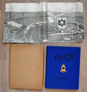 Книга (альбом) «Олимпиада 1936» 2 часть, комплект.
