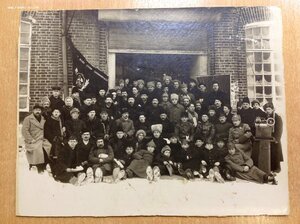 3 большие фото 1920-х Командир полка с ,,разговорами"