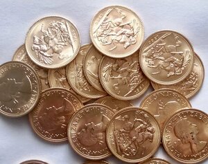 Соверен 1965 г. Золото.