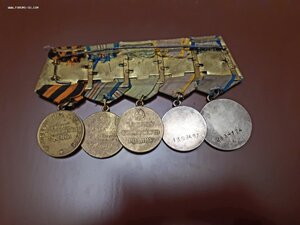 Комплект медалей на одного
