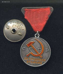 За Трудовое Отличие, треуголка № 21203