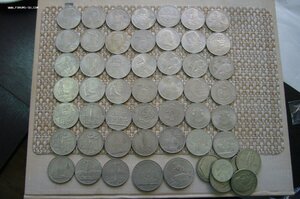 Ассорти юбилейных рублей СССР
