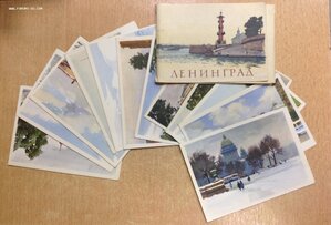 Набор открыток Ленинград 1962 худ К.Джаков оригинальная упак