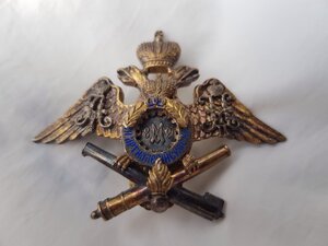 Офицерский знак Серебро эмали.Люкс.