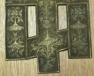 Большой крест-распятие с предстоящими. 6 цветов эмали.