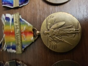 Медали Мурманской и Сибирской экспед. США в России 1918-20 г