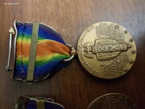 Медали Мурманской и Сибирской экспед. США в России 1918-20 г