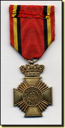 Бельгия периода Альберта I. Военная награда (за храбрость).