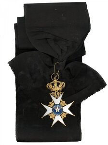 Орден Полярной звезды (швед. Nordstjärneorden) Швеция