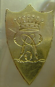 Ножички серебро + перламутр+ Париж 1798-1809