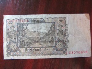 20 марок 1939г.