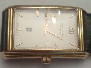 Золотые часы 750 пробы "BUCHERER Archimedes"