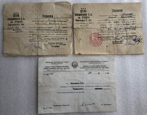 Документы на украинского партизана
