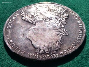 Рубли 1728, 1736, 1738