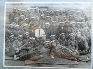 Групповое фото моряков Школа ОСОВИАХИМА г Керчь 1940г