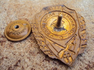 знак  ОТЛИЧНЫЙ РАЗВЕДЧИК КИНЖАЛ  ЛЮКС.