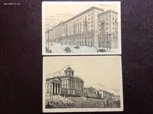 Открытки г.Москва начиная с 1920-х -есть редкие..поглядите..