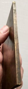 Икона плакетка Святой преподобный Марон. Марой. Синяя эмаль.