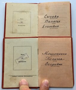 Ордена Материнской Славы на доках