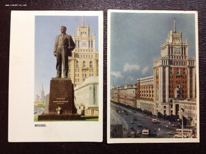 Открытки виды г Москва с 1930-х годов....полняемая ...