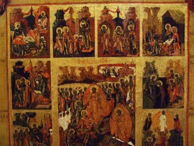 икона "ПРАЗДНИКИ - ПАЛЕХ"