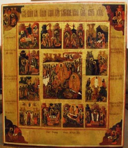 икона "ПРАЗДНИКИ - ПАЛЕХ"